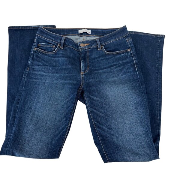 Ann Taylor LOFT Womens Curvy Bootcut Jeans Size 4/27 Blue Medium Wash Denim - Picture 4 of 12